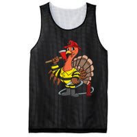 Thanksgiving Firefighter Turkey  Proud Fireman Gift Mesh Reversible Basketball Jersey Tank