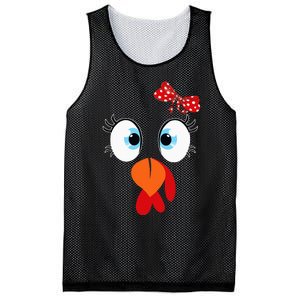 Turkey Face Thanksgiving IM Thankful Family Mesh Reversible Basketball Jersey Tank