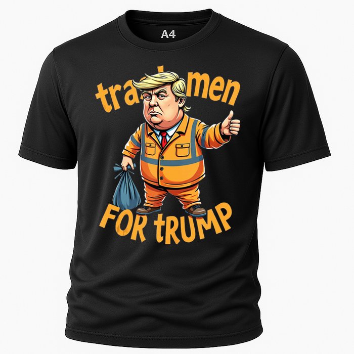 Trashmen For Trump 2024 Cooling Performance Crew T-Shirt