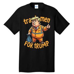 Trashmen For Trump 2024 Tall T-Shirt