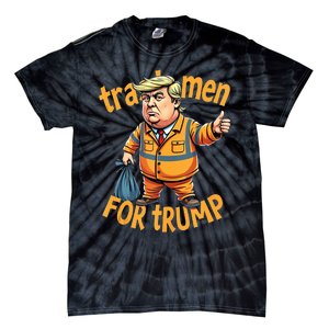 Trashmen For Trump 2024 Tie-Dye T-Shirt