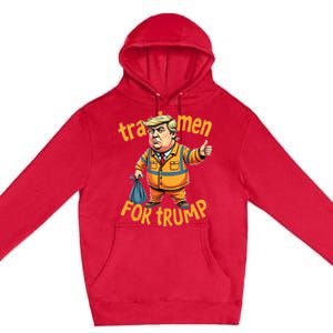 Trashmen For Trump 2024 Premium Pullover Hoodie