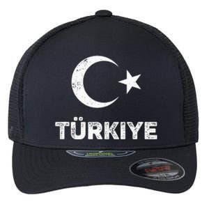 Turkish Flag Turk Bayragi Turkey Flag Turkiye Flexfit Unipanel Trucker Cap