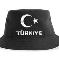 Turkish Flag Turk Bayragi Turkey Flag Turkiye Sustainable Bucket Hat