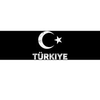 Turkish Flag Turk Bayragi Turkey Flag Turkiye Bumper Sticker