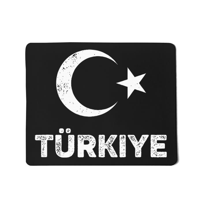 Turkish Flag Turk Bayragi Turkey Flag Turkiye Mousepad