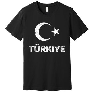 Turkish Flag Turk Bayragi Turkey Flag Turkiye Premium T-Shirt