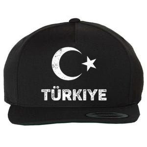 Turkish Flag Turk Bayragi Turkey Flag Turkiye Wool Snapback Cap