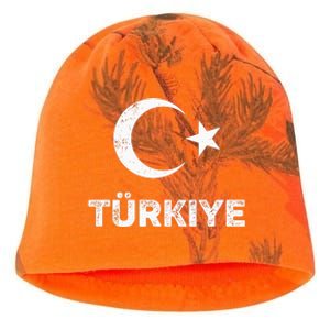 Turkish Flag Turk Bayragi Turkey Flag Turkiye Kati - Camo Knit Beanie