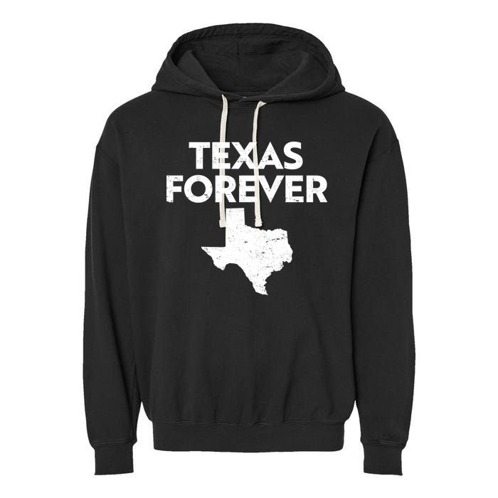 Texas Forever Texas State Garment-Dyed Fleece Hoodie