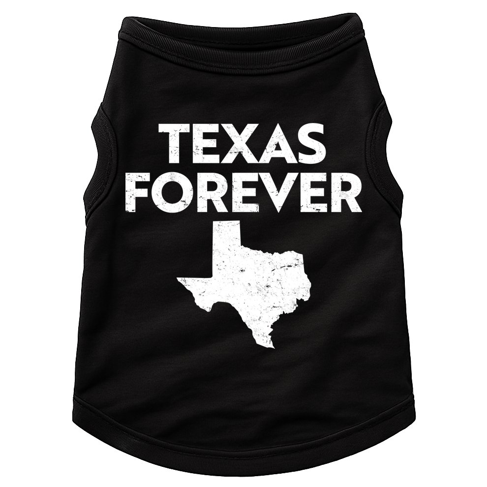 Texas Forever Texas State Doggie Tank