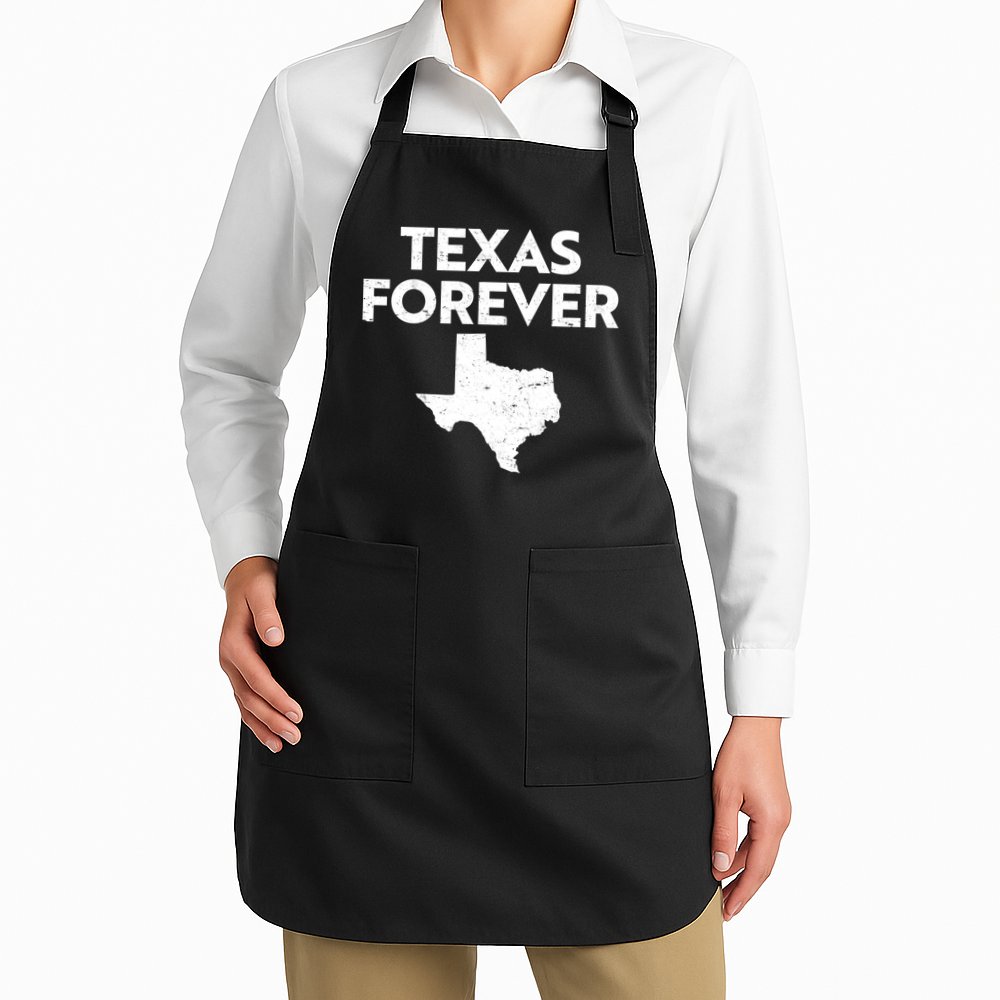 Texas Forever Texas State Apron
