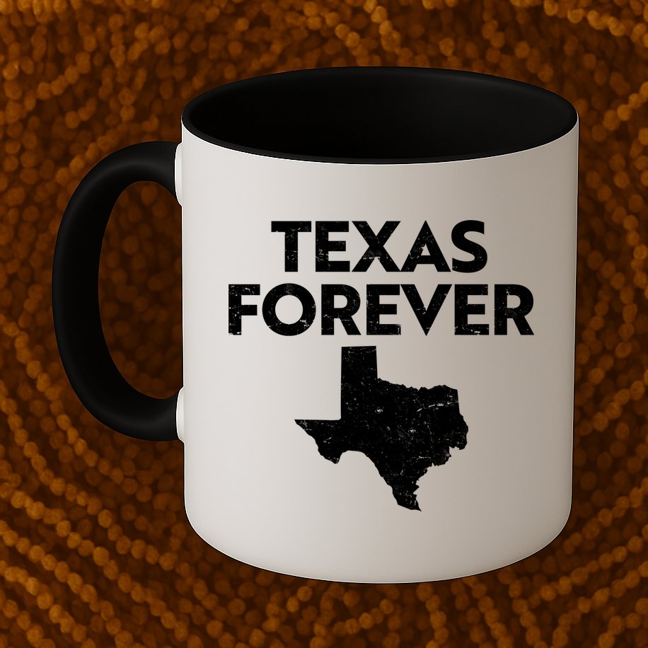 Texas Forever Texas State Mug
