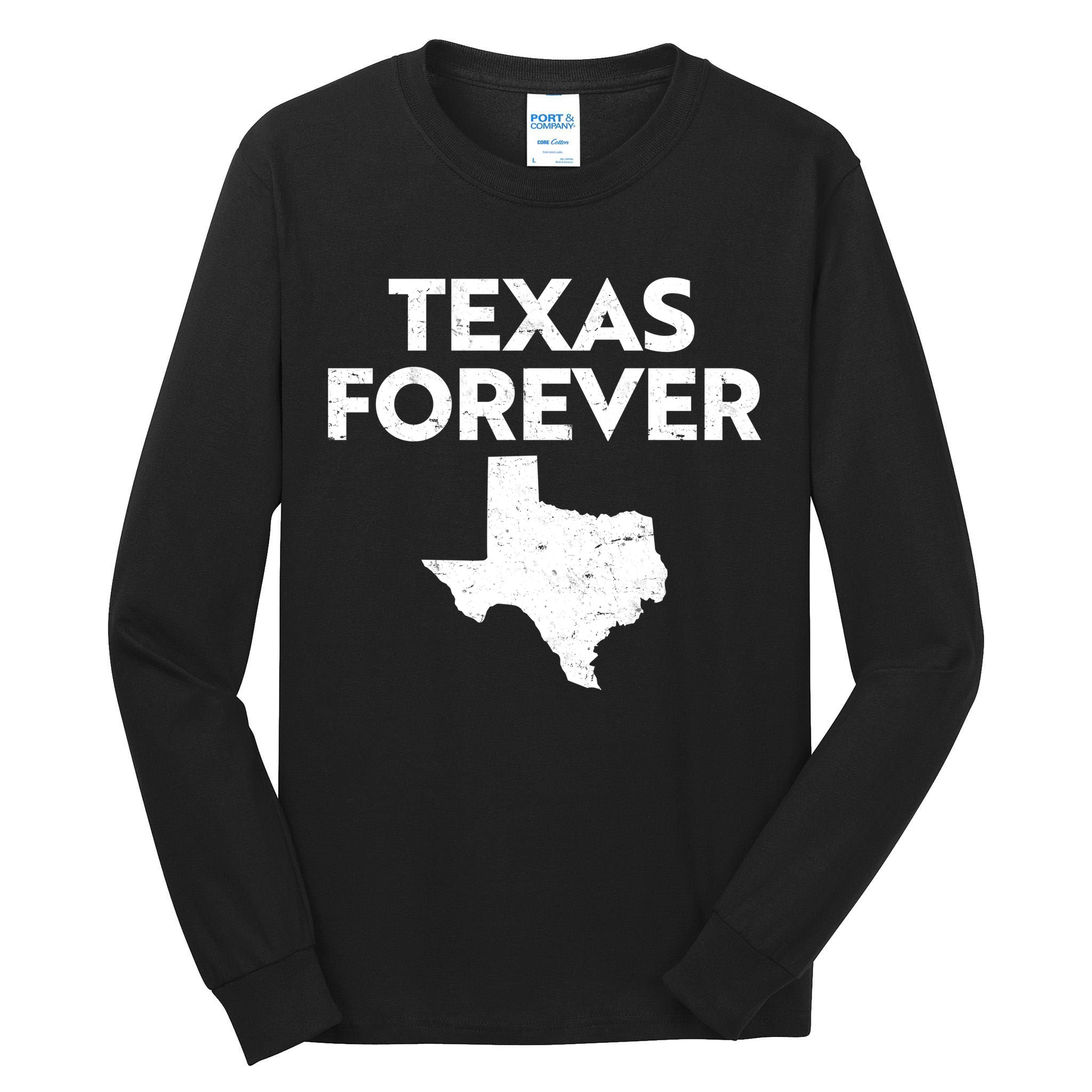 Texas Forever Texas State Tall Long Sleeve T-Shirt