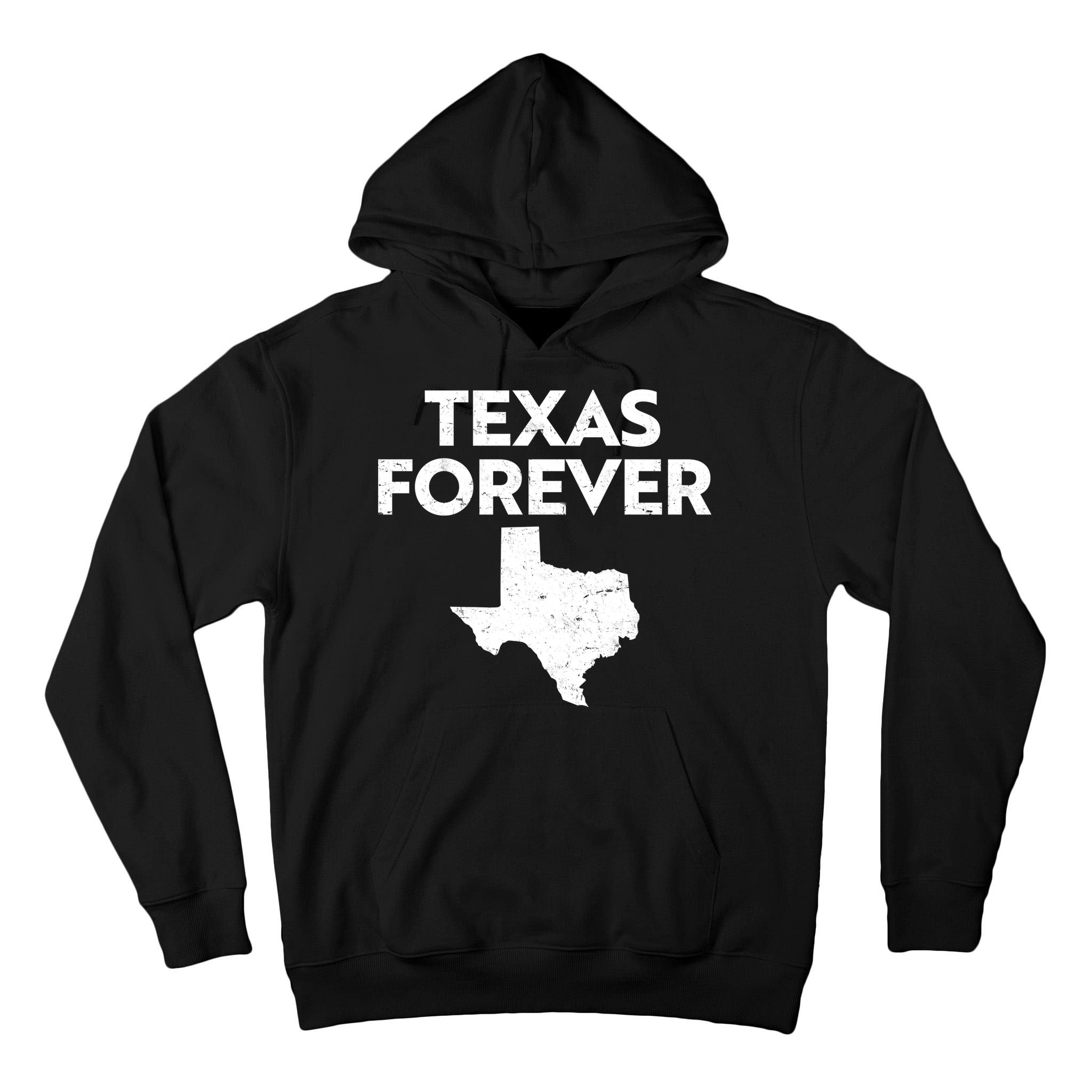 Texas Forever Texas State Tall Hoodie