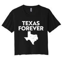 Texas Forever Texas State Women's Crop Top Tee