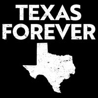 Texas Forever Texas State Cropped Pullover Crew