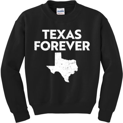 Texas Forever Texas State Kids Sweatshirt