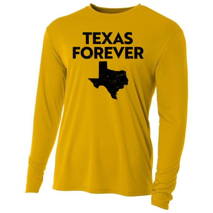 Texas Forever Texas State Cooling Performance Long Sleeve Crew