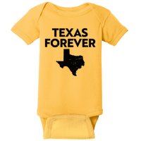 Texas Forever Texas State Baby Bodysuit