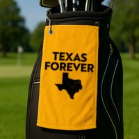 Texas Forever Texas State Golf Towel