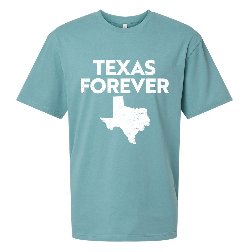 Texas Forever Texas State Sueded Cloud Jersey T-Shirt