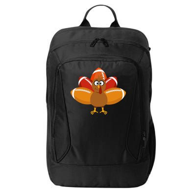 Turkey Football Thanksgiving City Backpack