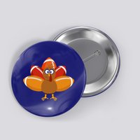 Turkey Football Thanksgiving Button