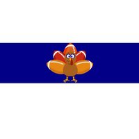 Turkey Football Thanksgiving Bumper Sticker