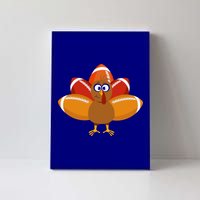 Turkey Football Thanksgiving Canvas