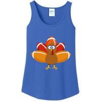 Turkey Football Thanksgiving Ladies Essential Tank