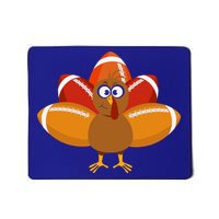 Turkey Football Thanksgiving Mousepad