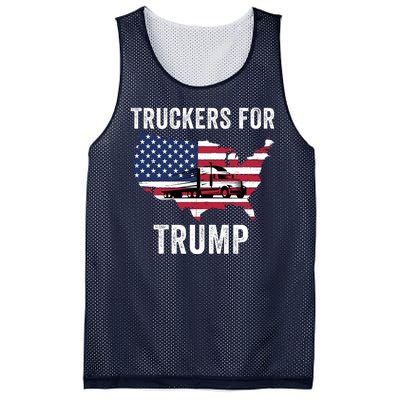 Truckers For Trump 2024 Maga Trump Lovers Election 2024 I Stand With Trump Mesh Reversible Basketball Jersey Tank