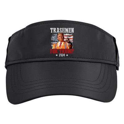 Trashmen For Trump 2024 Adult Drive Performance Visor