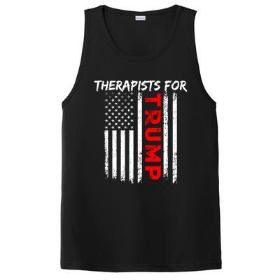 Therapists For Trump Take America Back Gift PosiCharge Competitor Tank