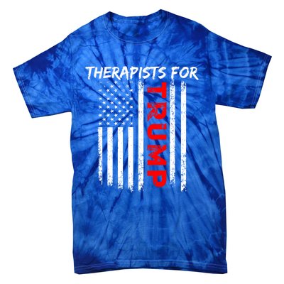 Therapists For Trump Take America Back Gift Tie-Dye T-Shirt