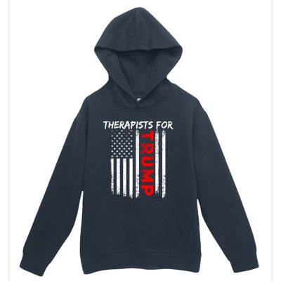 Therapists For Trump Take America Back Gift Urban Pullover Hoodie