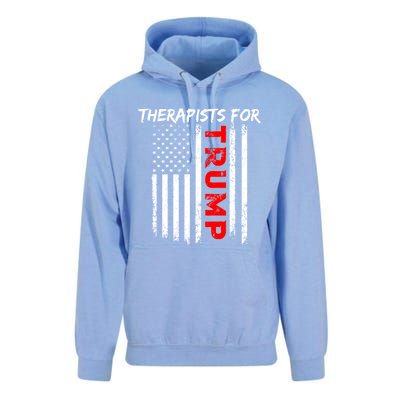 Therapists For Trump Take America Back Gift Unisex Surf Hoodie