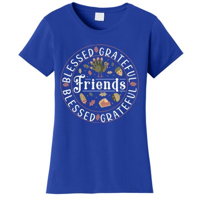 Thankful Friends Thanksgiving Friendsgiving Gift Women's T-Shirt