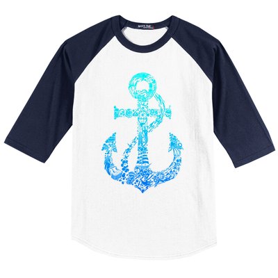 Tales From The Sea Baseball Sleeve Shirt