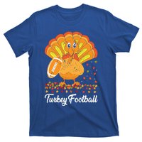 Turkey Football Turkey Football Ball Thanksgiving Sports Funny Gift T-Shirt