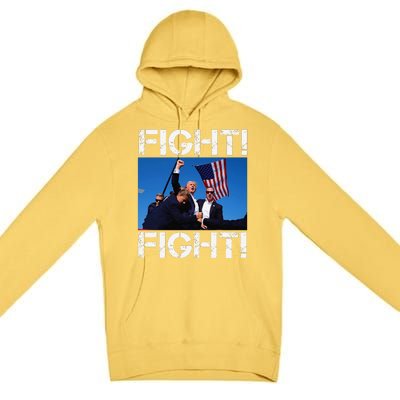 Trump Fight Trump Fighting Premium Pullover Hoodie