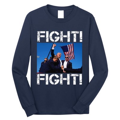 Trump Fight Trump Fighting Long Sleeve Shirt