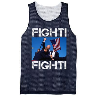 Trump Fight Trump Fighting Mesh Reversible Basketball Jersey Tank