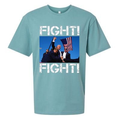 Trump Fight Trump Fighting Sueded Cloud Jersey T-Shirt