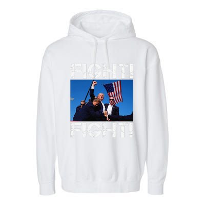 Trump Fight Trump Fighting Garment-Dyed Fleece Hoodie