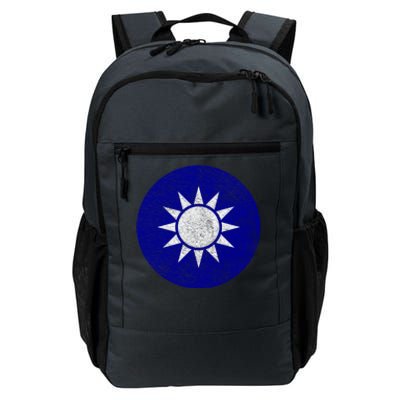 Taiwan Flag Taiwanese Emblem Roundel Taipei Gift Daily Commute Backpack