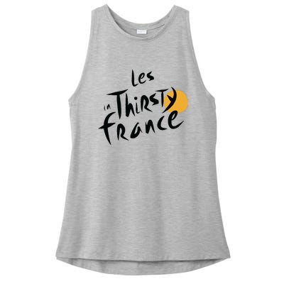 Thirsty France Ladies PosiCharge Tri-Blend Wicking Tank