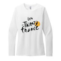 Thirsty France Womens CVC Long Sleeve Shirt