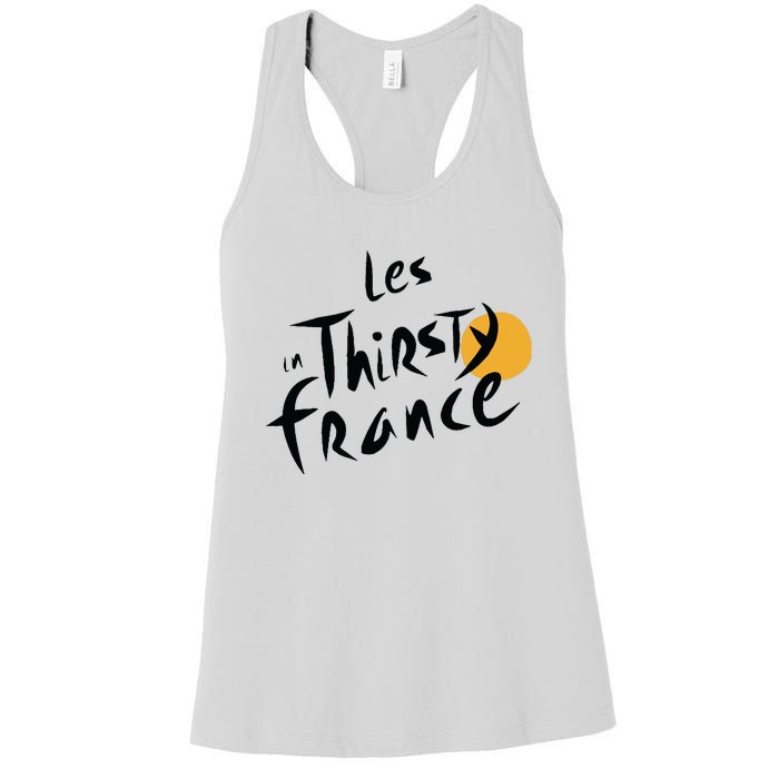 Thirsty France Women's Racerback Tank